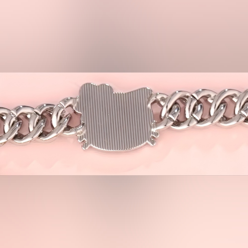 Sparkling Hello Kitty Rhinestone Bracelet - 8" - Picture 4 of 4